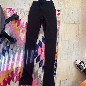 nasty gal black dress pants